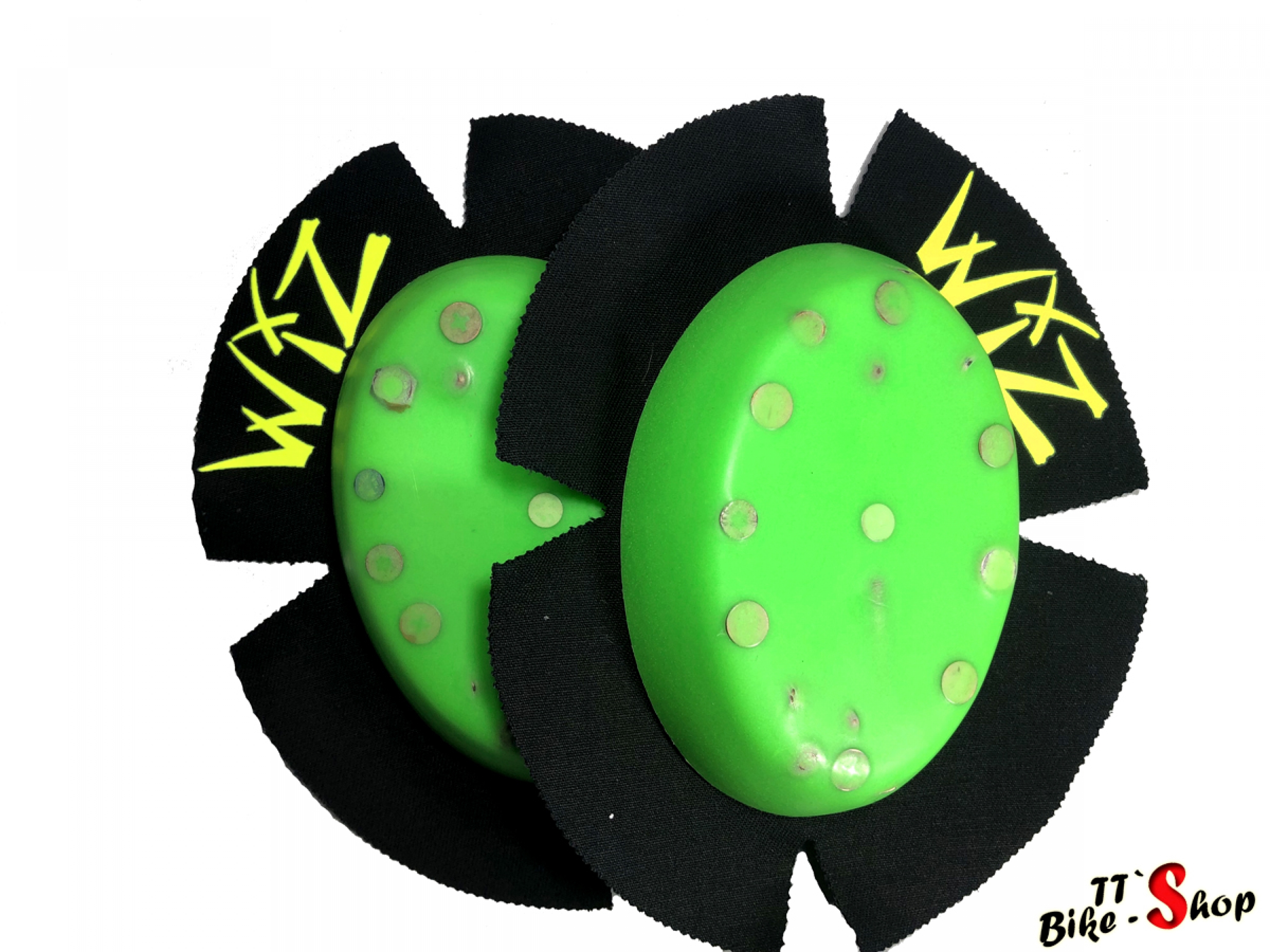 Wiz Kneeslider hi viz green - Sparky